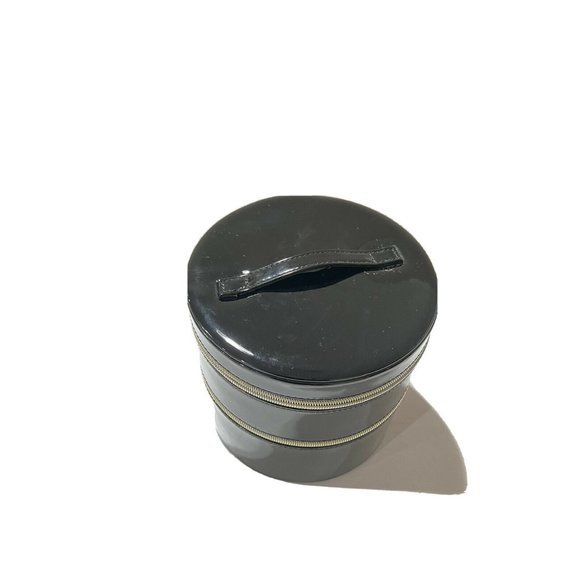 Lancome Leather Makeup Organizer 3 tier With Zipper and Makeup Case and Eyecream - Picture 8 of 9